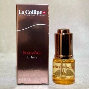 La Colline NativAge L’Huile Oil 0.2 oz 6ml Deluxe Travel Size New